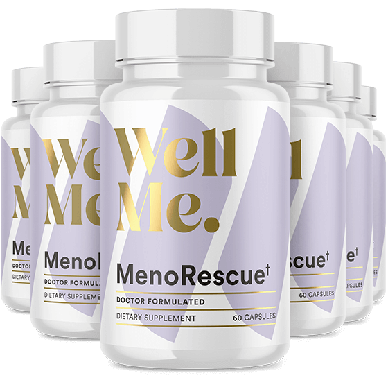MenoRescue Menopause Support & Hormonal Wellness Supplement hero banner